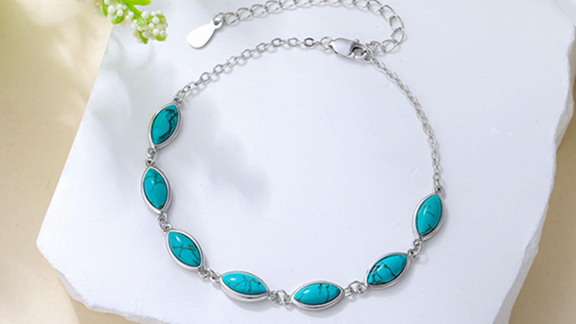 Amazon.com: Turquoise Bracelet for Women 925 Sterling Silver